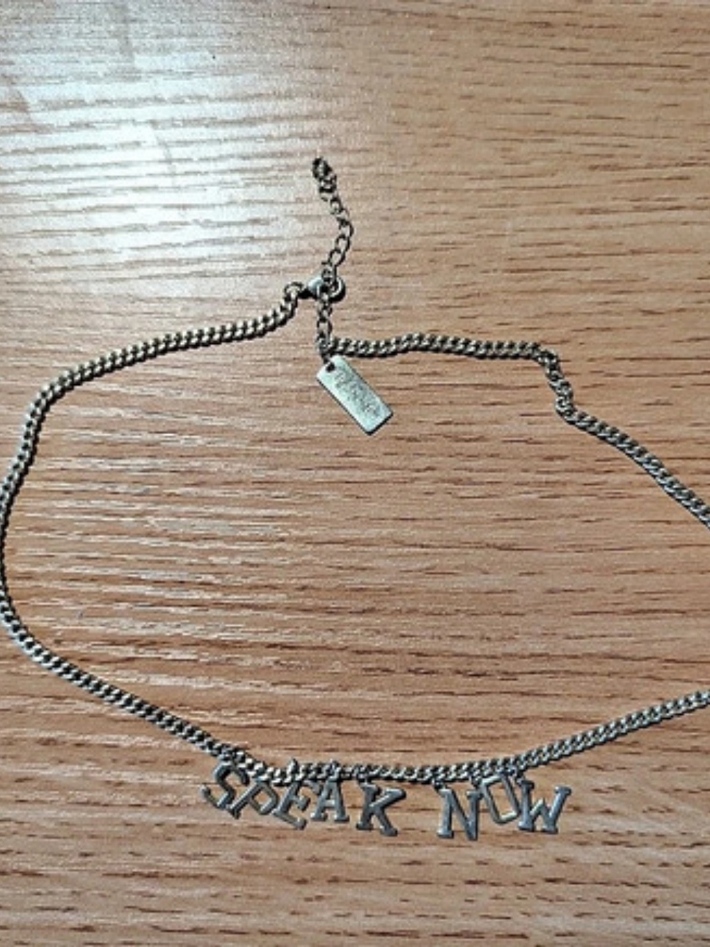 Taylor Swift Gold "Speak Now" (Taylor's Version) Official Necklace